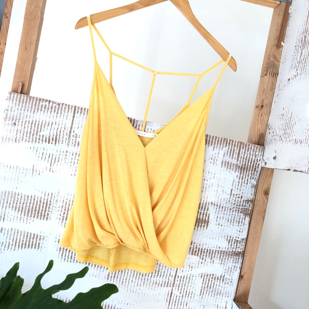 Yellow tank top